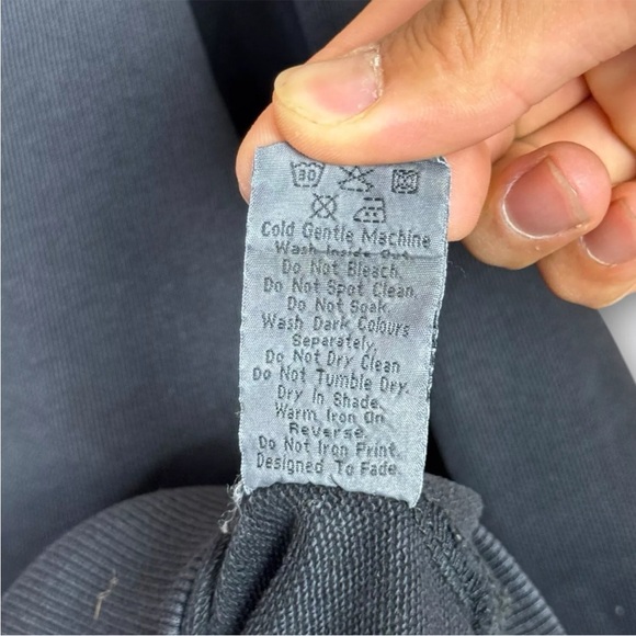 Vintage Rusty Sweatshirt Women’s M UK 10 Black Heavyweight Pixel Tiger San Diego - Picture 6 of 10